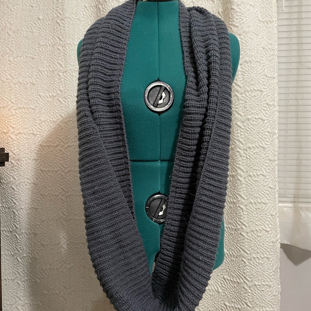 Gray Infinity Scarf
